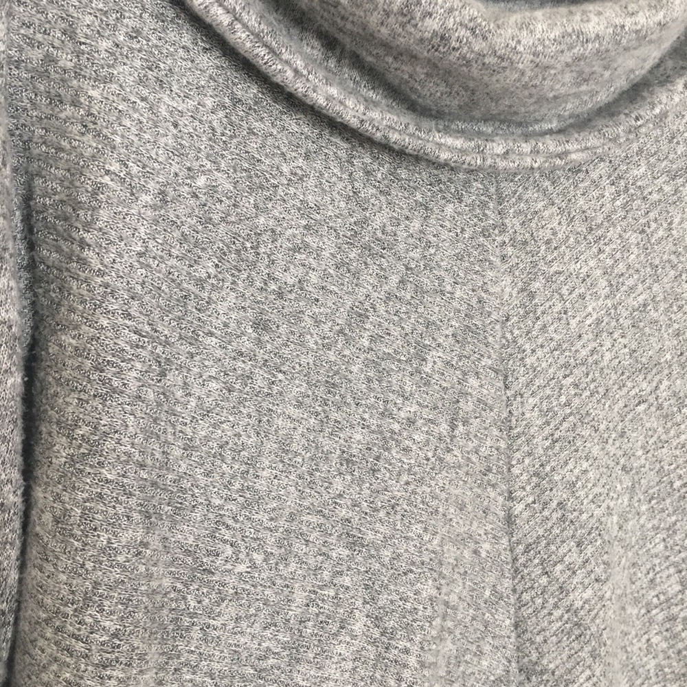 A. Byer Gray Cowl Neck Sweater - Picture 4 of 6